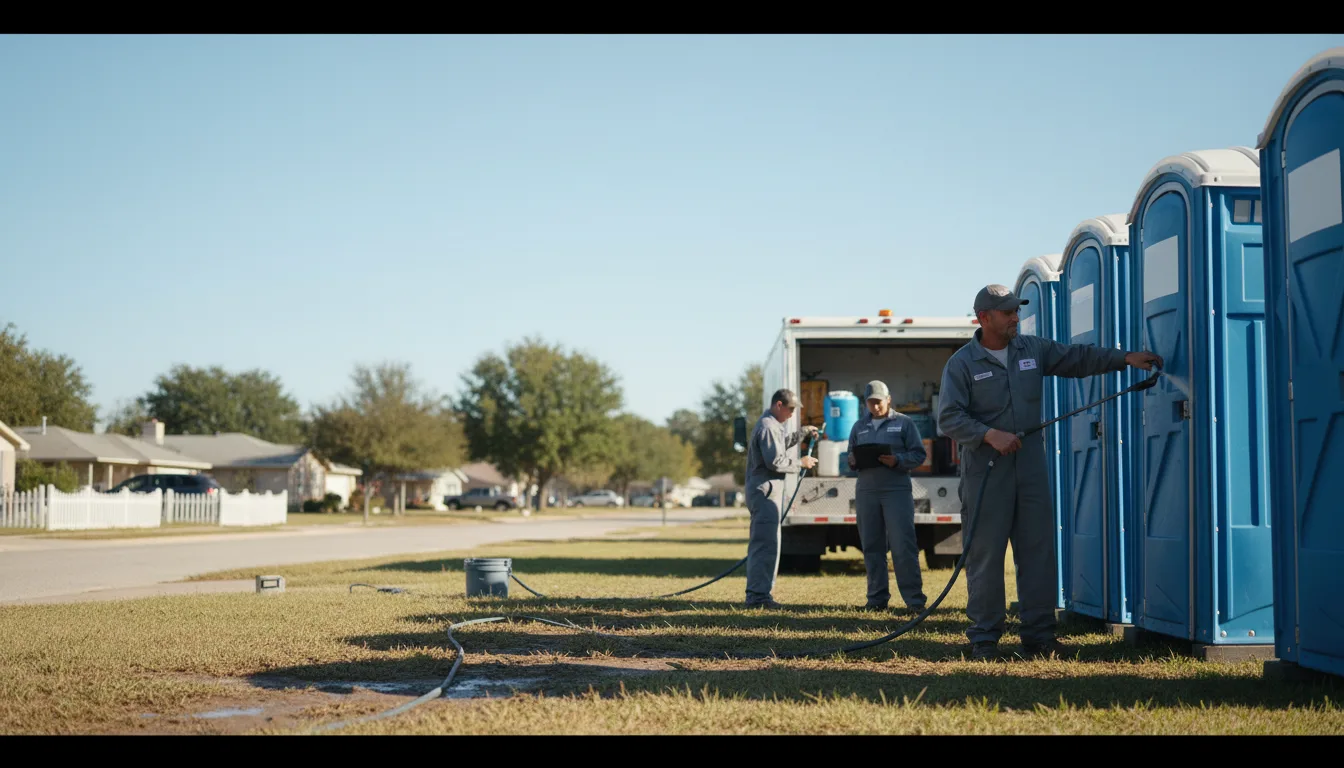Long-Term Portable Toilet Rental in Fredericksburg, TX near me
